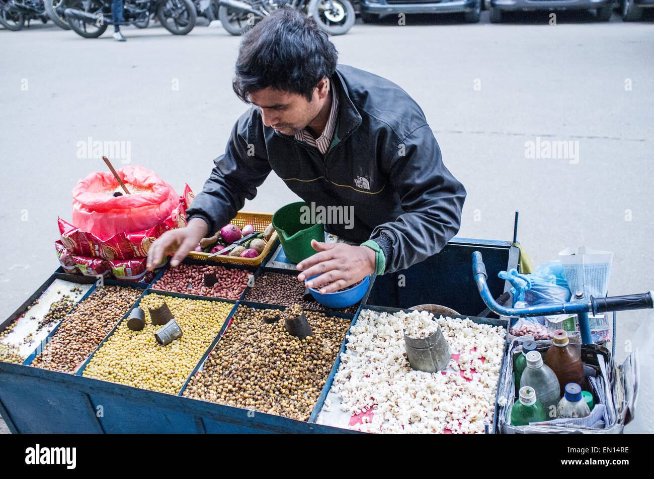 Market Stall Kathmandu Nepal Asia Stock Photo Alamy