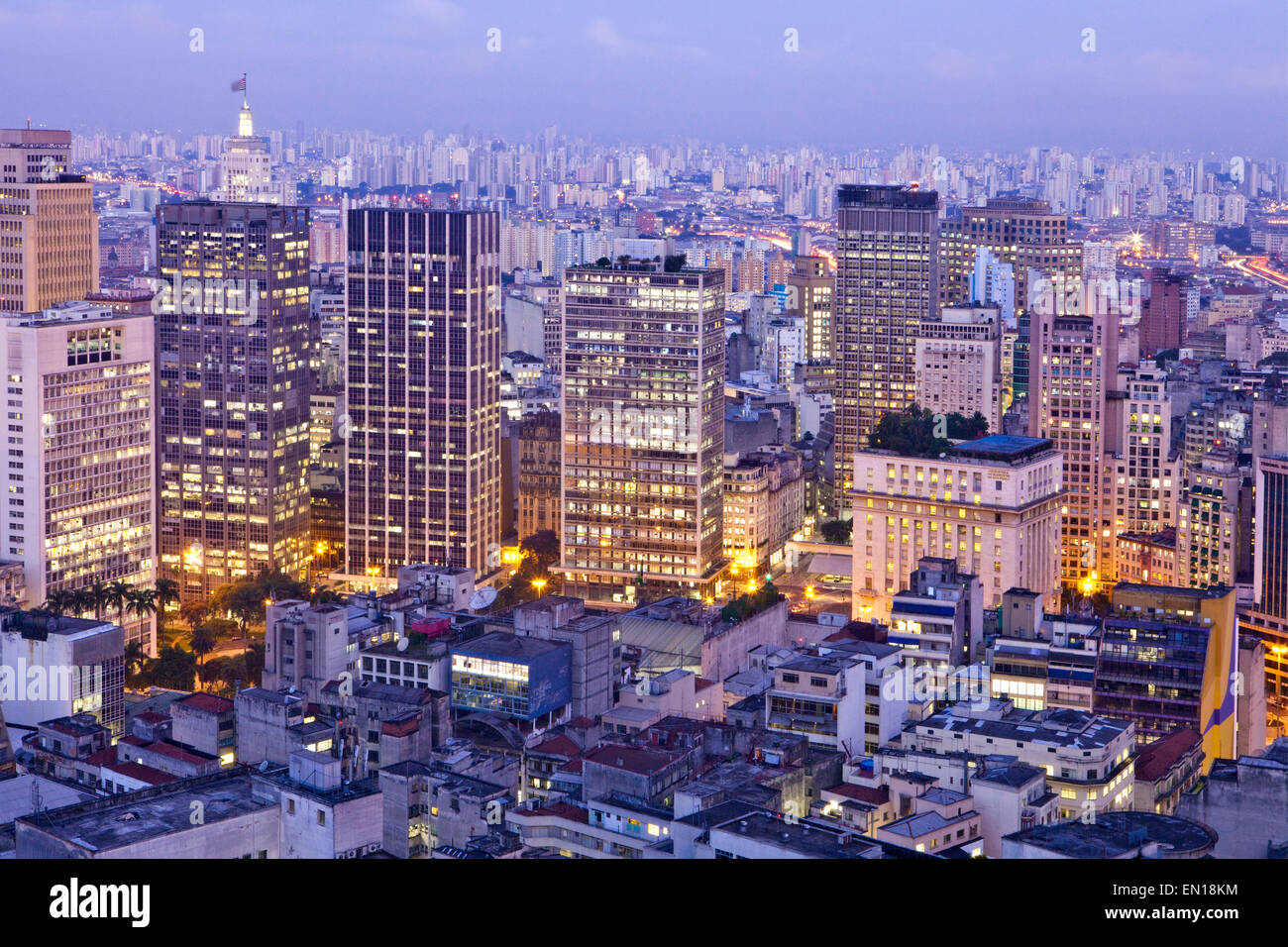 Geography/travel, Americas, South America, Brazil, Sao Paulo, city centre from Stock Photo