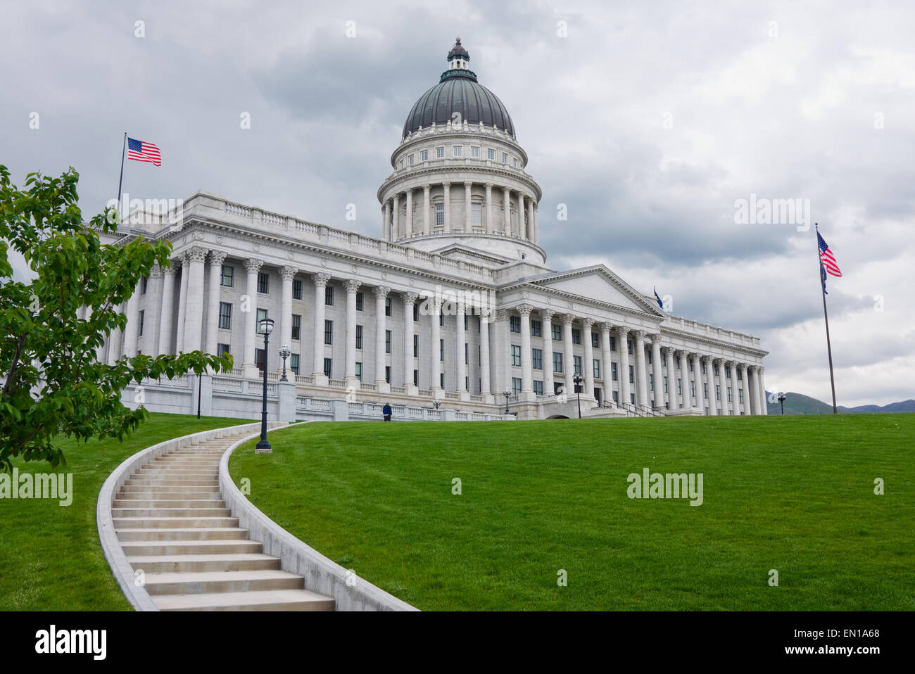 State Capitol Building in Salt Lake City, Utah Stock Photo