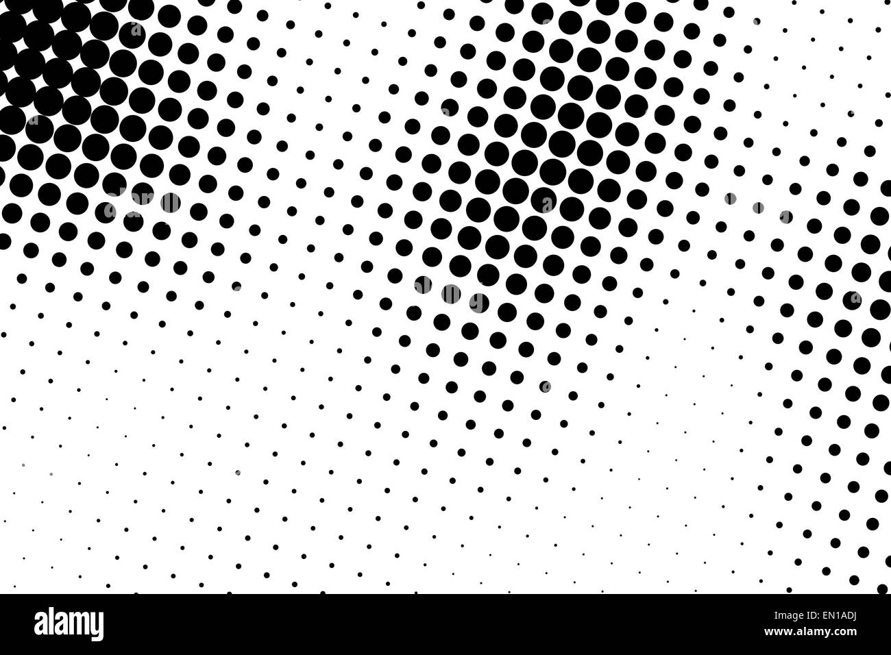 Halftone dots. Black and white dot background. Black dots on white  background Stock Photo - Alamy