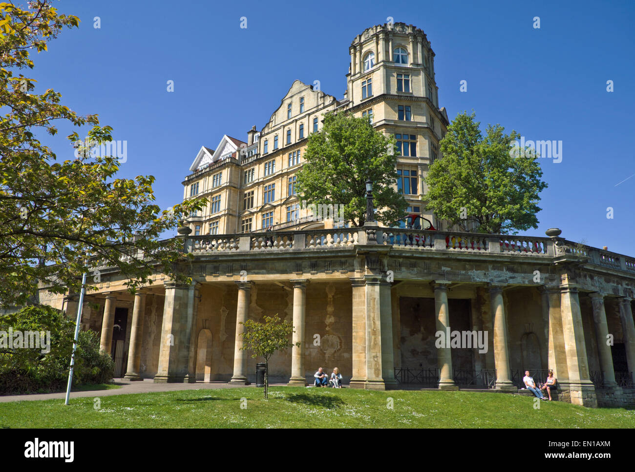 Bath Somerset England UK   The Colonnades Stock Photo