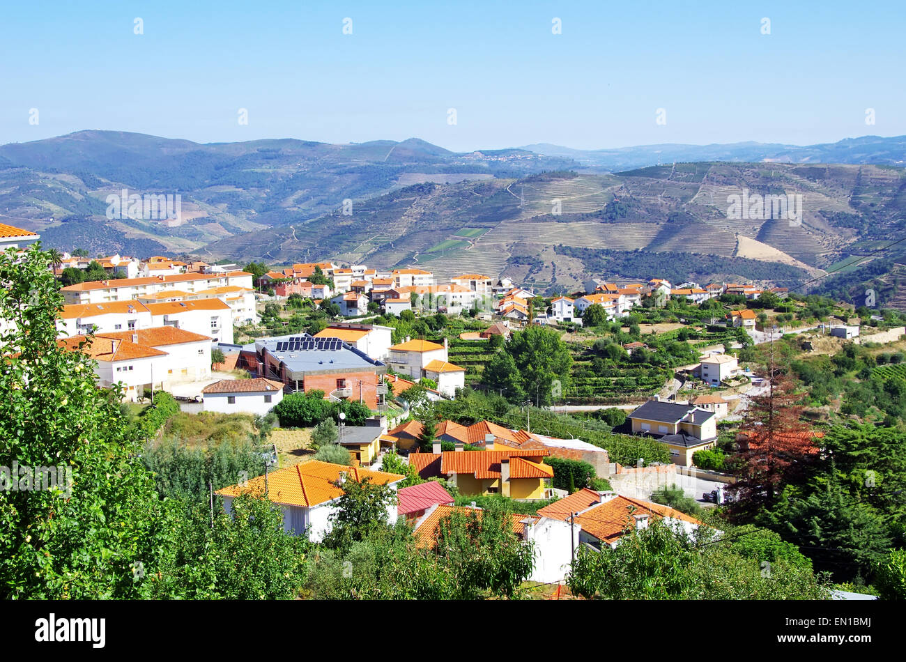 village in Douro Valley, Portugal Stock Photo