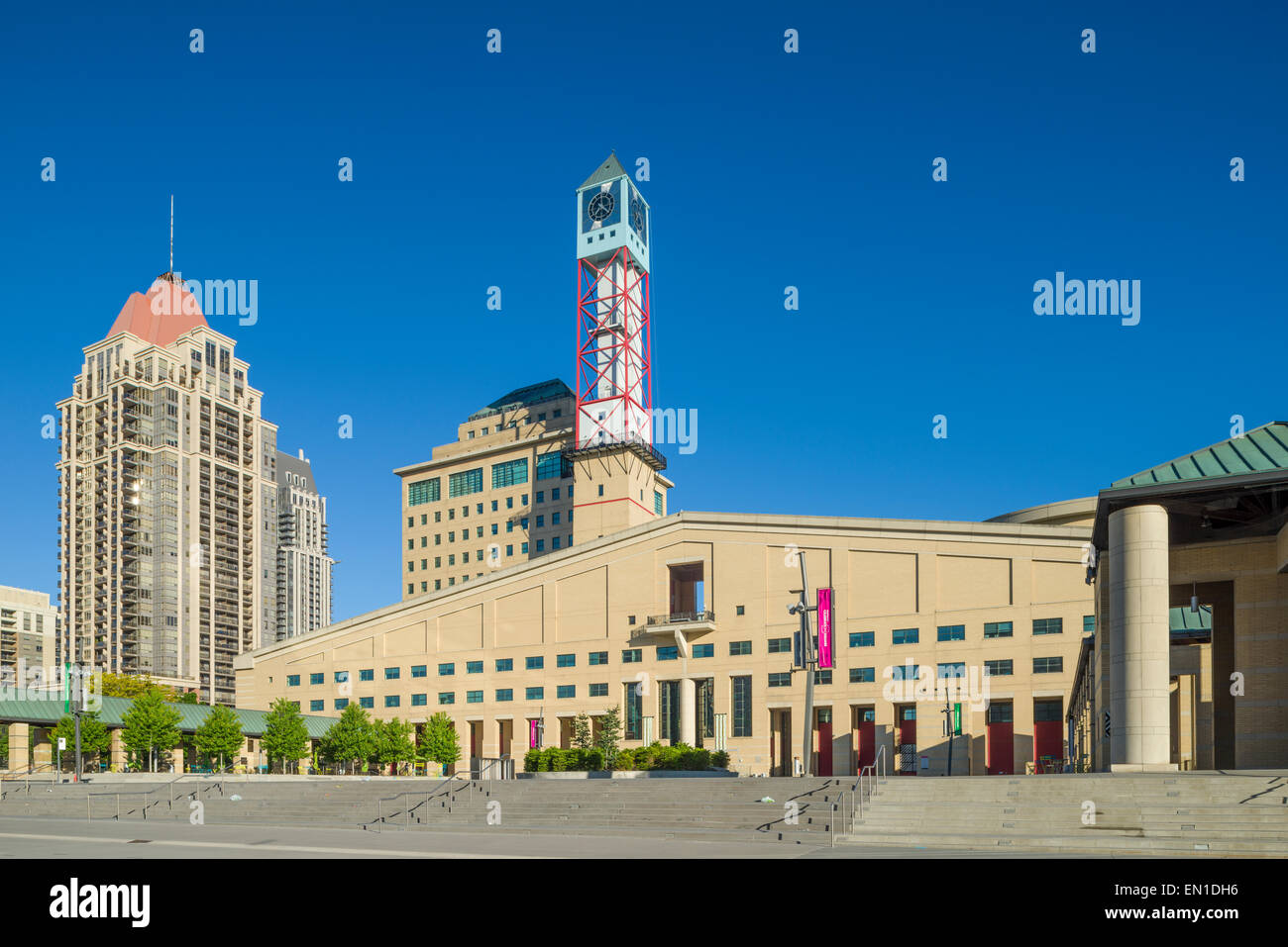 City Hall, City of Mississauga, Canada Stock Photo Alamy