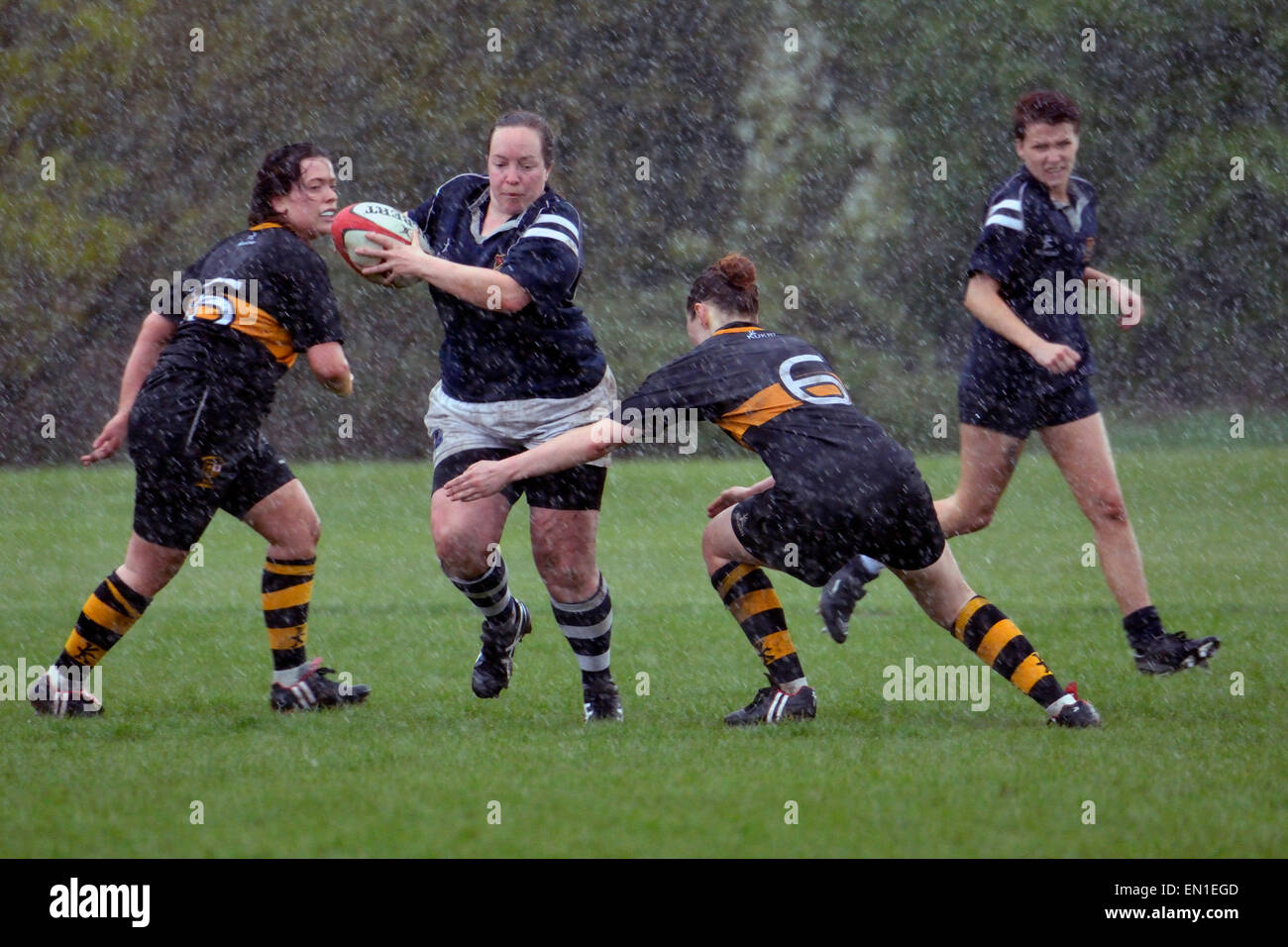 Manchester UK 25th April 2015 Didsbury Toc H Ladies play their first competitive match against