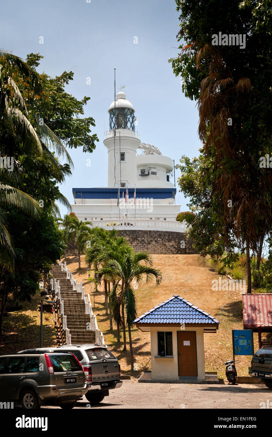 Tanjung Tuan, Cape Rachado light house, Port Dickson, West Malaysia Stock Photo