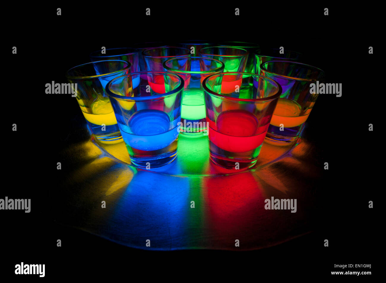 glow stick drink