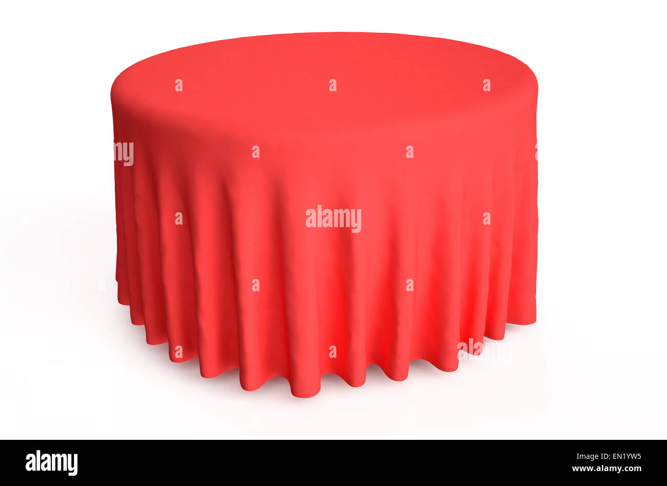 Table cloth isolated on white background Stock Photo - Alamy