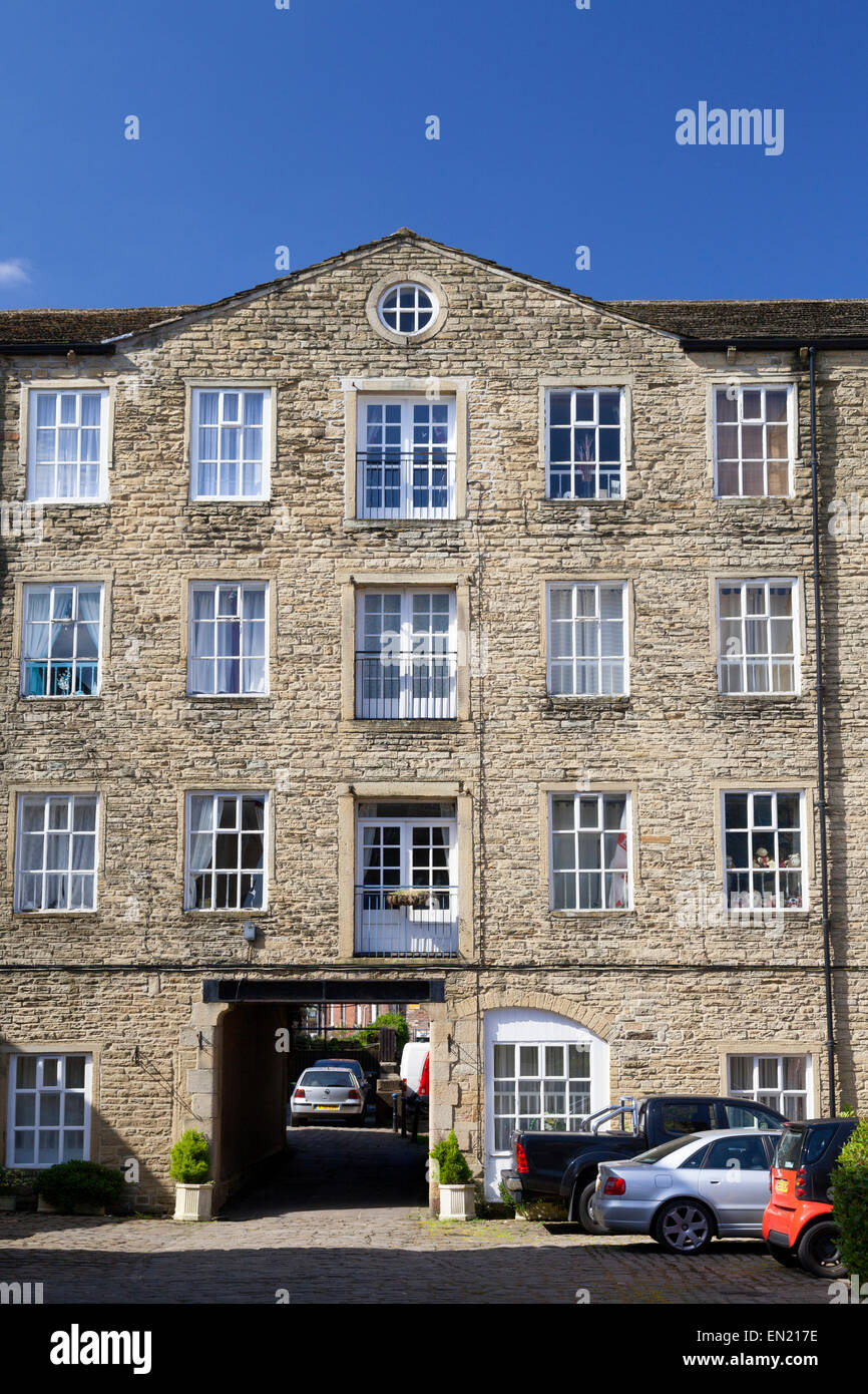 Apartments in former mill building at Carlton Mill, Sowerby Bridge
