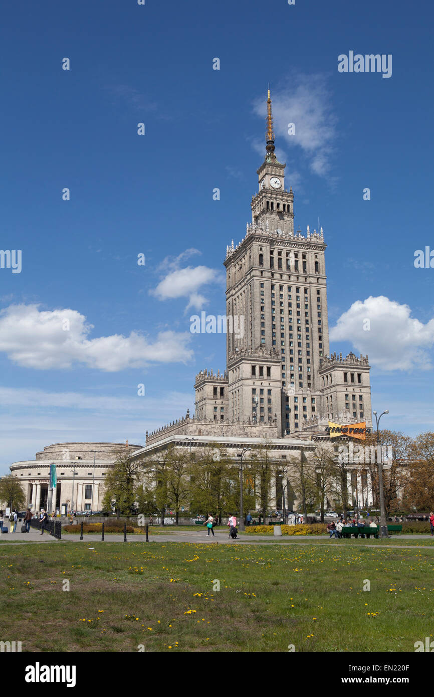 Palace of Culture and Science - Pałac Kultury i Nauki - PKiN, Warsaw ...