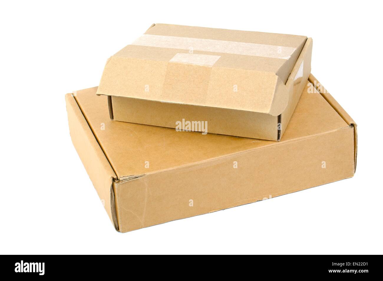 Cardboard Box Stock Photo