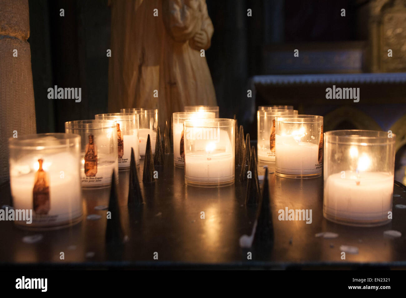 Candles church hires stock photography and images Alamy