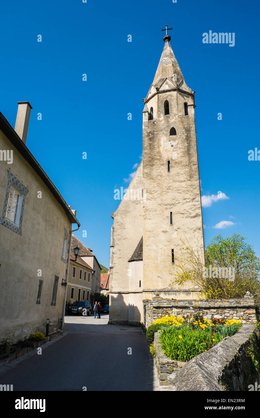 Church in a small village, Austria Stock Photo - Alamy