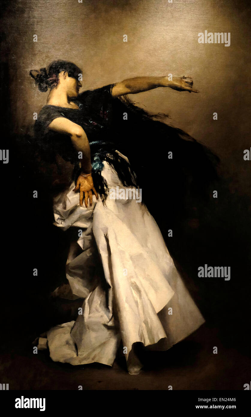 Spanish Dancer, about 1880 - John Singer Sargent Stock Photo