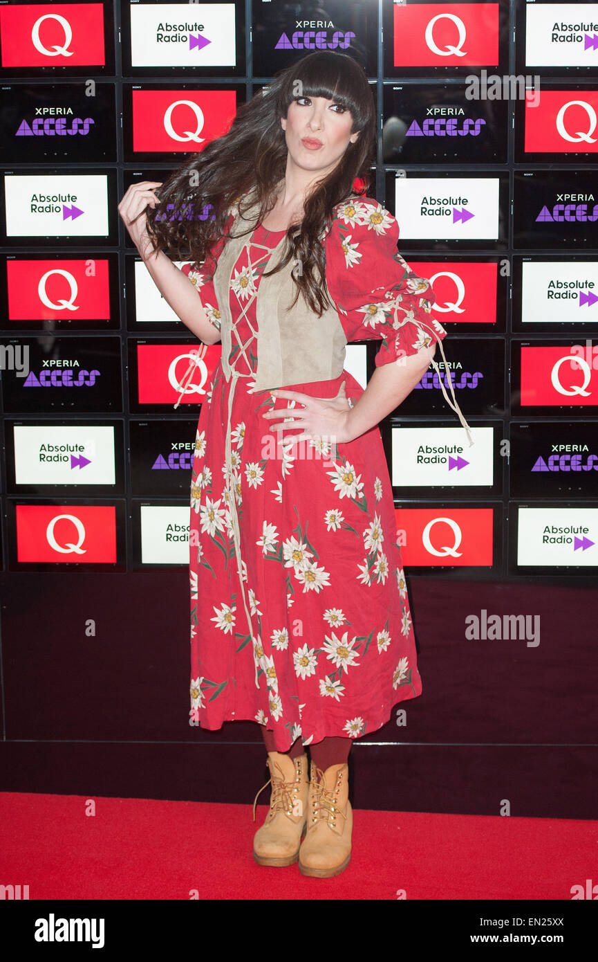 Xperia Access Q Awards held at the Grosvenor House - Arrivals.  Featuring: Lady Starlight Where: London, United Kingdom When: 22 Oct 2014 Stock Photo