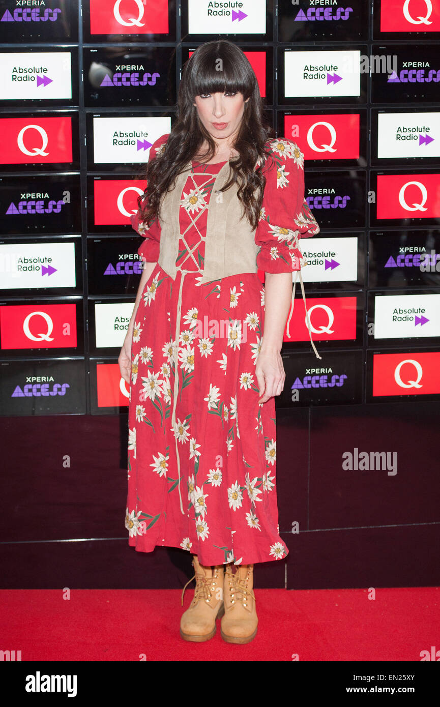 Xperia Access Q Awards held at the Grosvenor House - Arrivals.  Featuring: Lady Starlight Where: London, United Kingdom When: 22 Oct 2014 Stock Photo