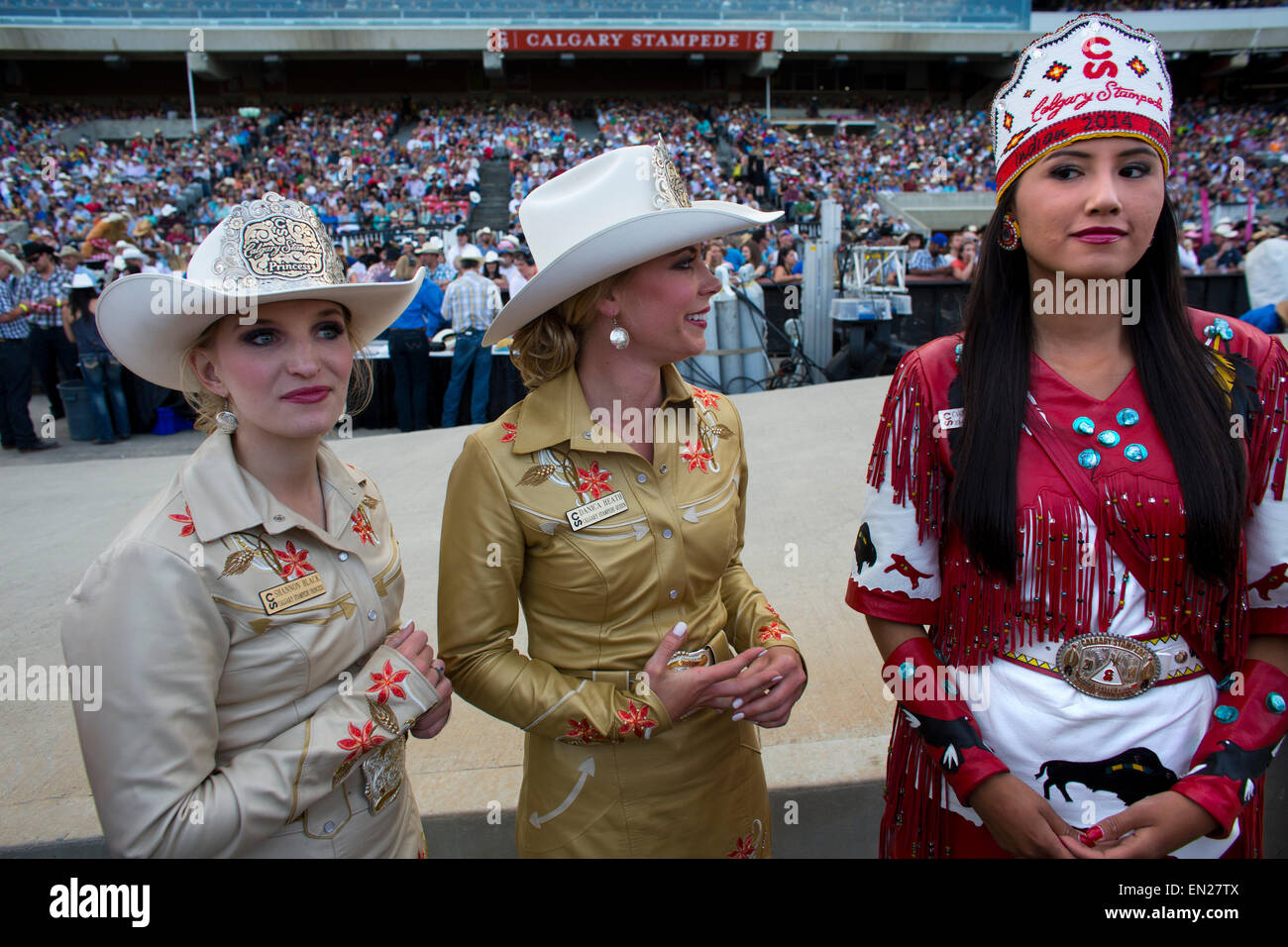 Nothing says cowgirl or cowboy - Calgary Stampede Princess