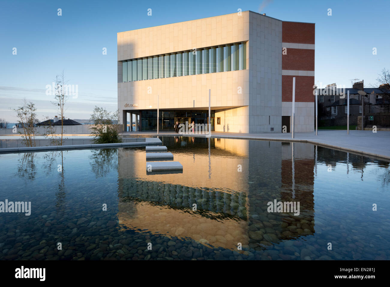 Dun Laoghaire Lexicon Library & Cultural Centre in Dublin Ireland Stock Photo