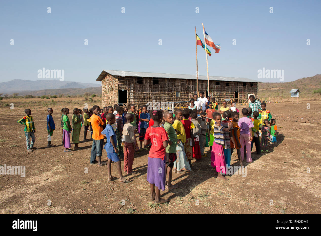 primary school in ethiopia Stock Photo Alamy