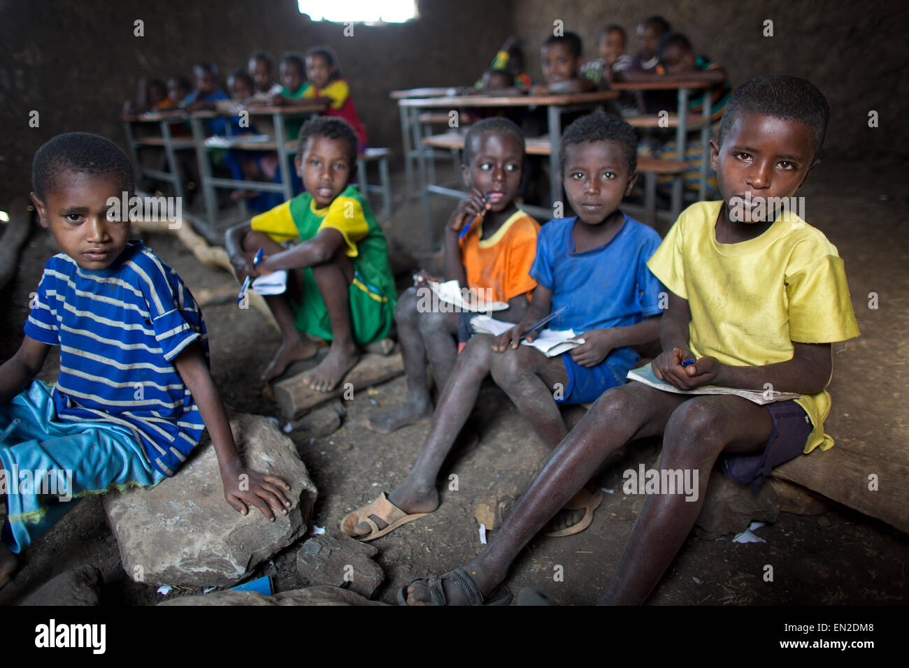 primary school in ethiopia Stock Photo Alamy