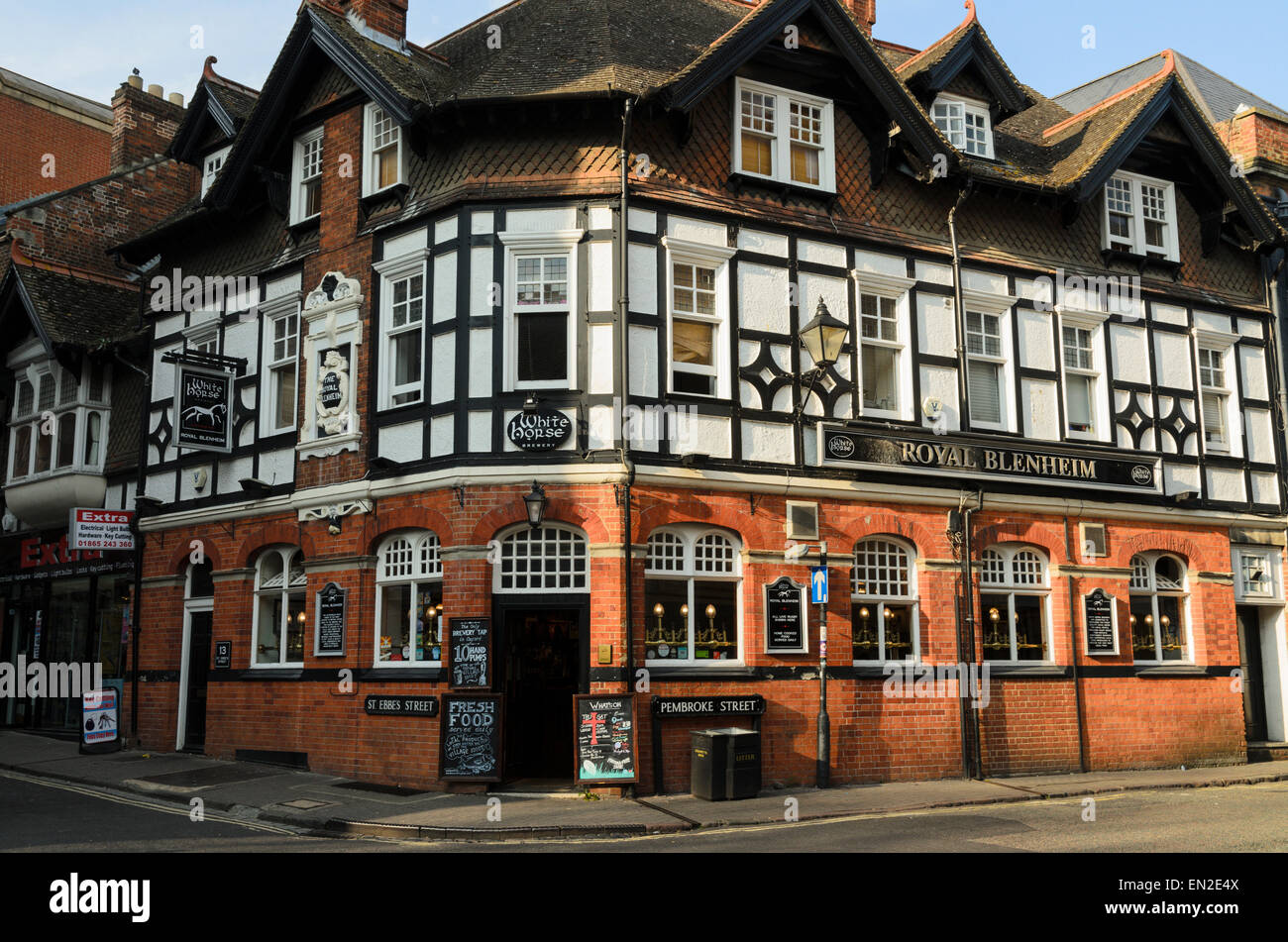 The Royal Blenheim Pub, St Ebbes, Oxford, U.K Stock Photo Alamy