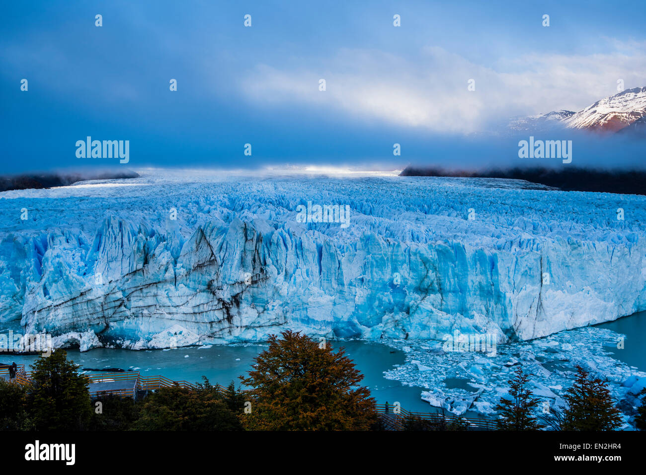 Glaciar Perito Moreno, Parque Nacional Los Glaciares, Santa Cruz, Argentina Stock Photo