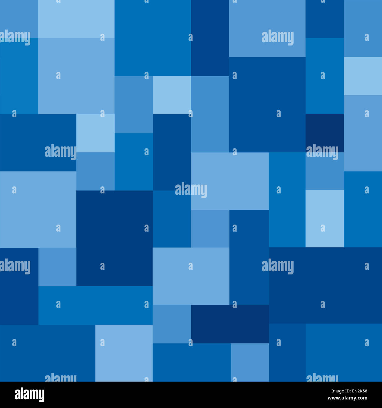 Abstract Blue Background from Rectangles Stock Photo - Alamy