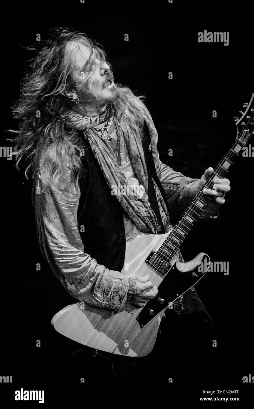 Miami, Florida, USA. 21st Apr, 2015. JOHN CORABI performs at Monsters Of Rock Cruise on board of MSC Divina in Caribbeans. © Igor Vidyashev/ZUMA Wire/Alamy Live News Stock Photo