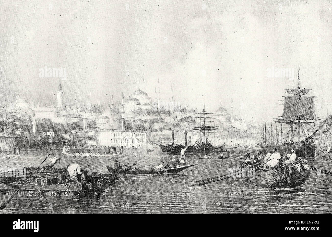 Constantinople, Turkey circa 1900 Stock Photo