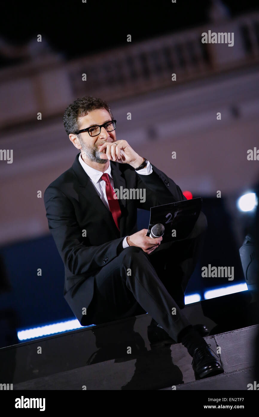 Italian Rai Presenter High Resolution Stock Photography And Images Alamy