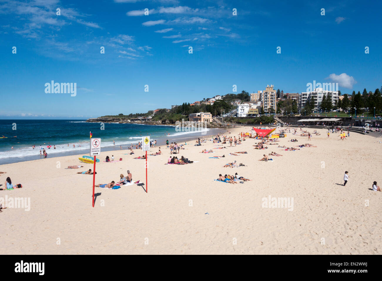 Coogee beach, Sydney, New South Wales Stock Photo