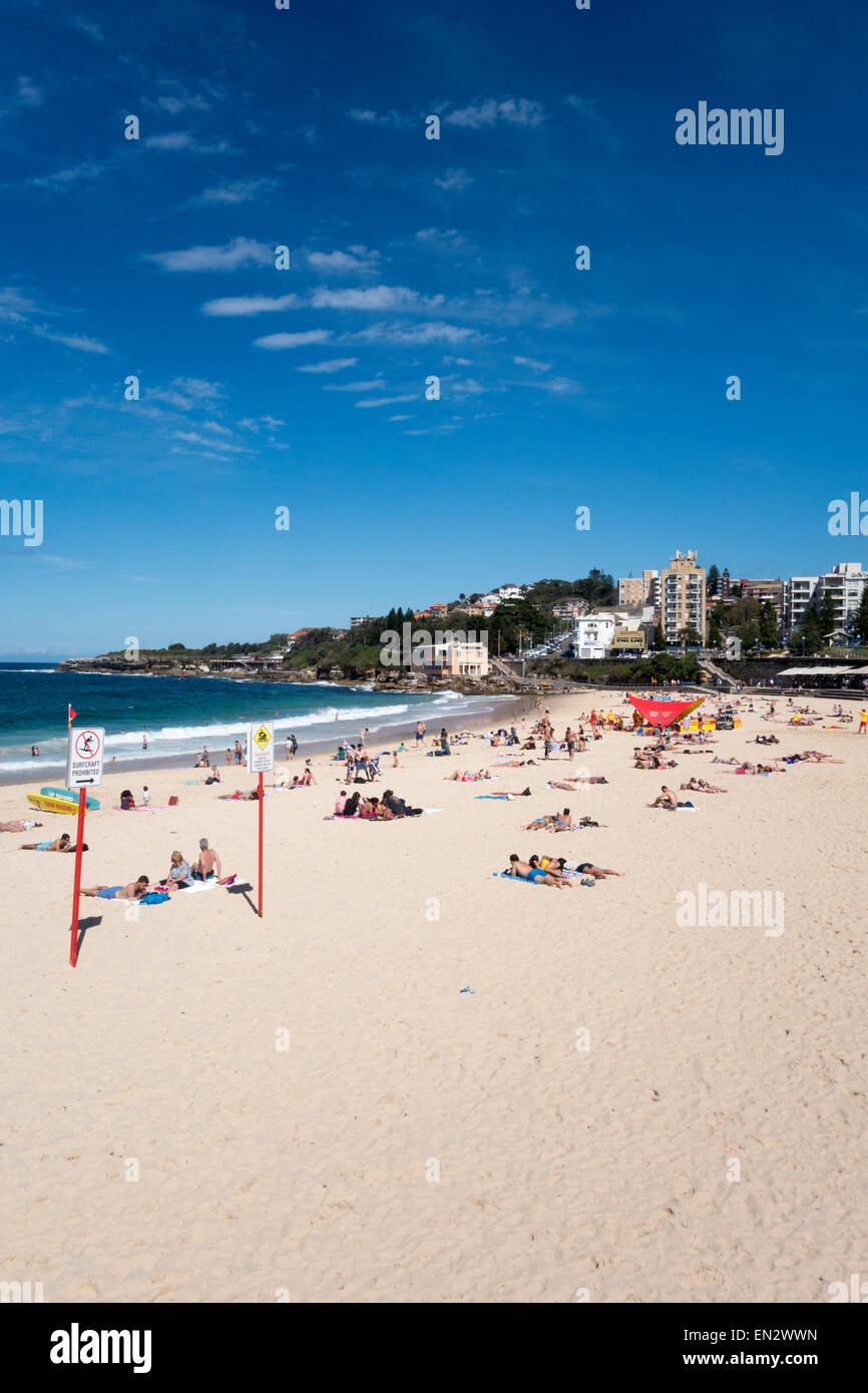 Coogee beach, Sydney, New South Wales Stock Photo