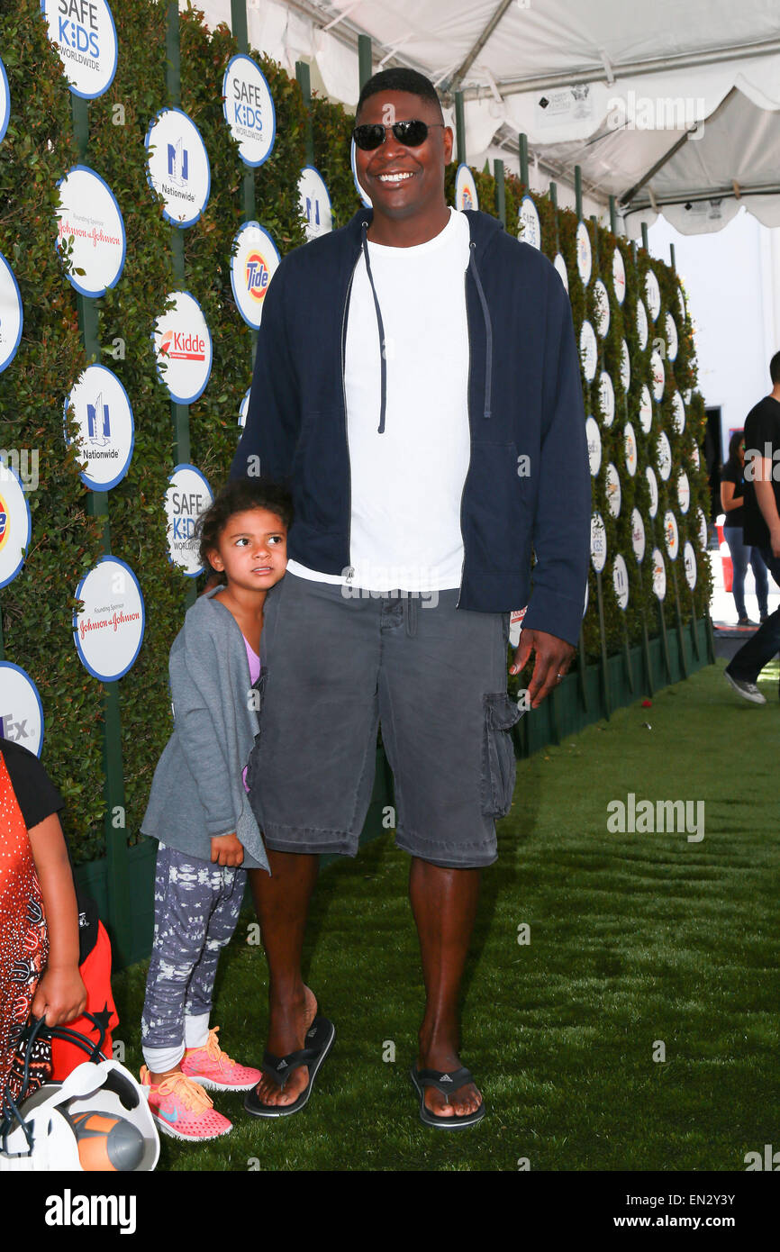 Los Angeles, California, USA. 26th Apr, 2015. Keyshawn Johnson attends Safe  Kids Day Presentation by Nationwide 2015 on April 26th 2015 in West  Hollywood, California USA. Credit: TLeopold/Globe Photos/ZUMA Wire/Alamy  Live News