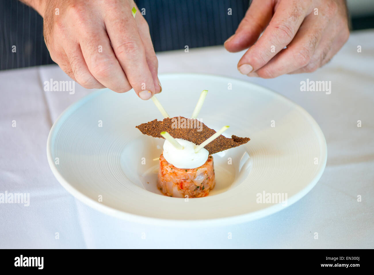 Delicacy seafood Stock Photo