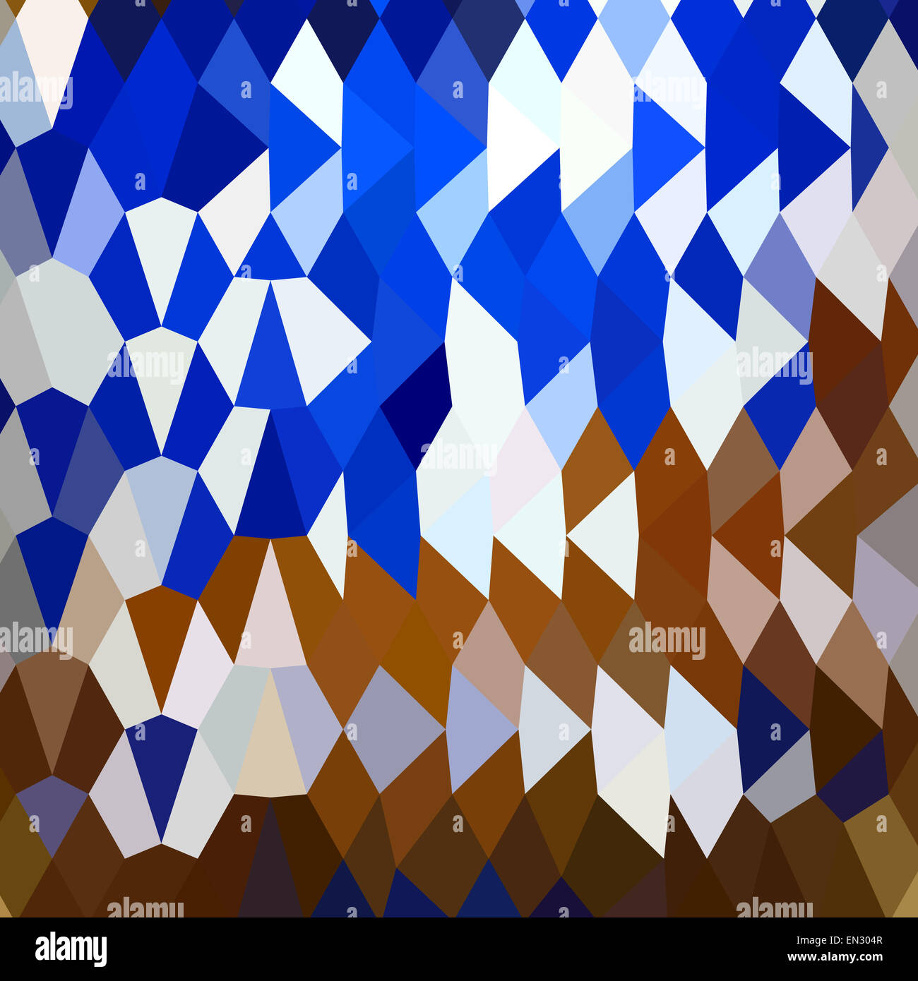 Low polygon style illustration of navy blue abstract background Stock ...
