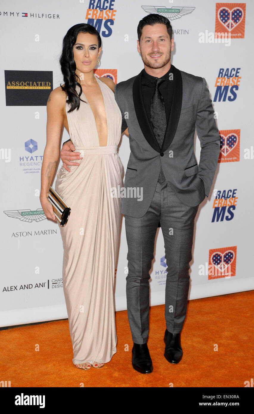 Rumer Willis & Val Chmerkovskiy 22.Annual Race to Erase MS 24/04/2015