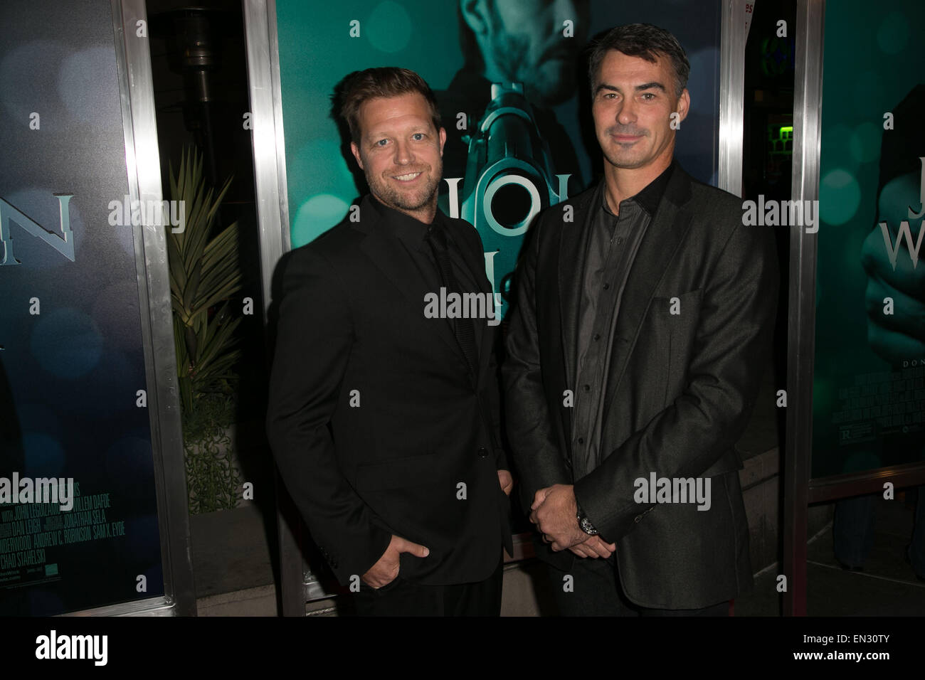 Celebrities attend JOHN WICK Special Screening at Arclight Hollywood.  Featuring: David Leitch,Chad Stahelski Where: Beverly Hills, California, United States When: 23 Oct 2014 Stock Photo