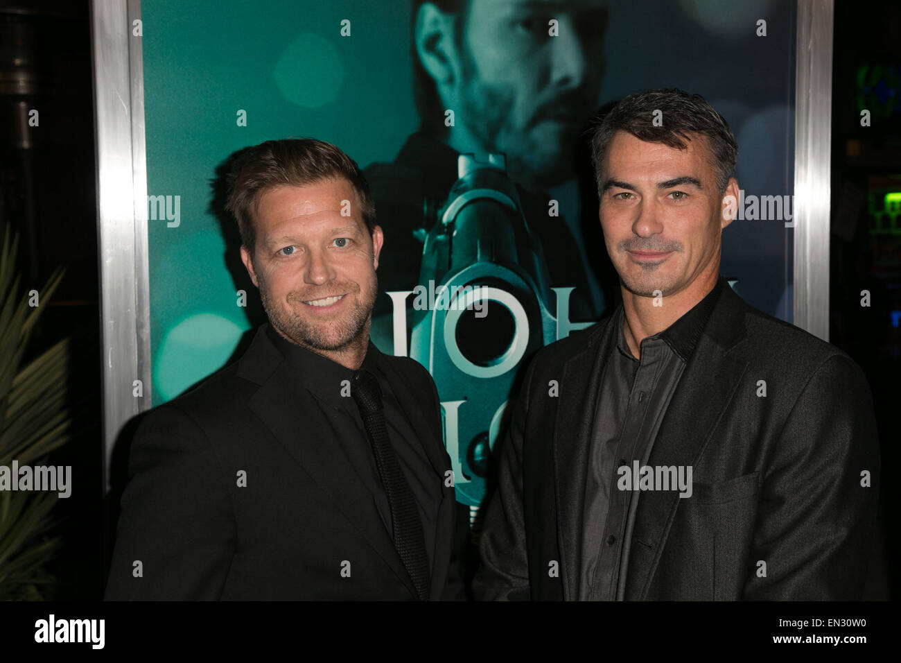 Celebrities attend JOHN WICK Special Screening at Arclight Hollywood.  Featuring: David Leitch,Chad Stahelski Where: Beverly Hills, California, United States When: 23 Oct 2014 Stock Photo