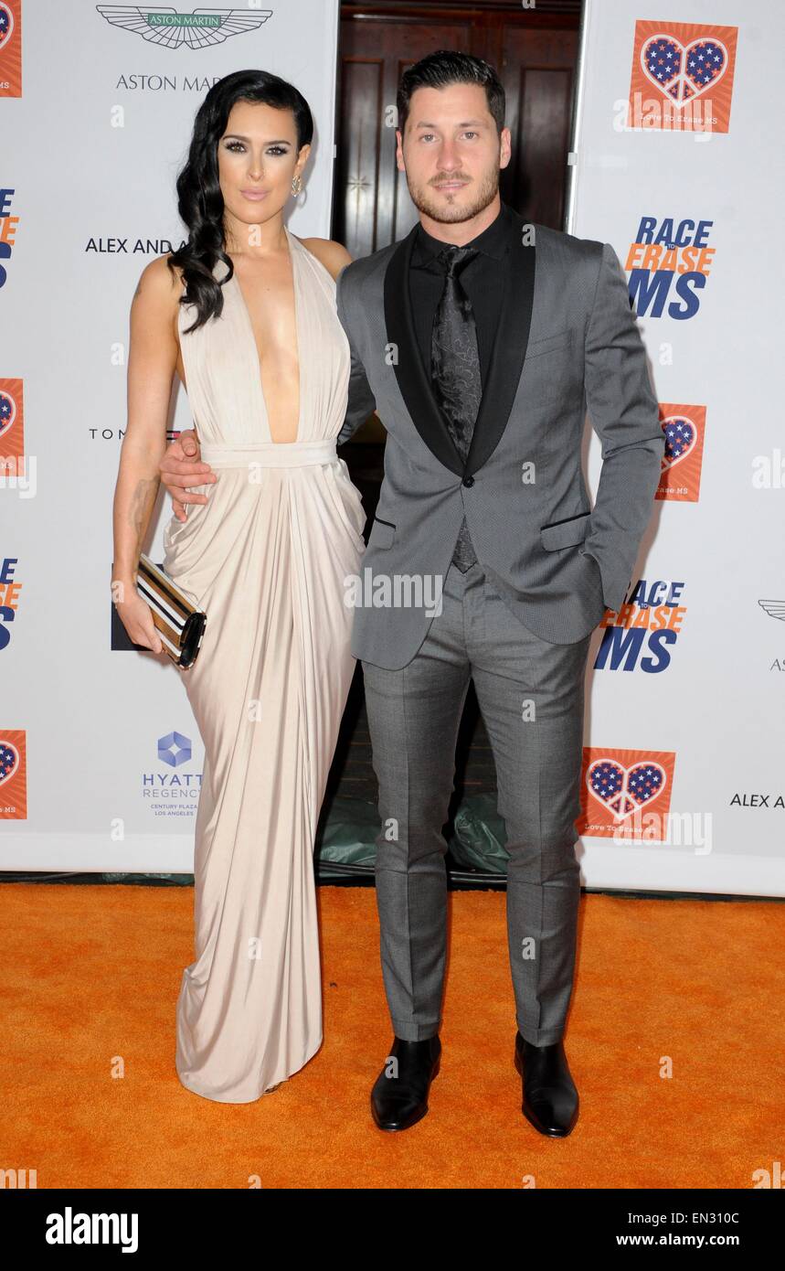 Rumer Willis & Val Chmerkovskiy 22.Annual Race to Erase MS 24/04/2015