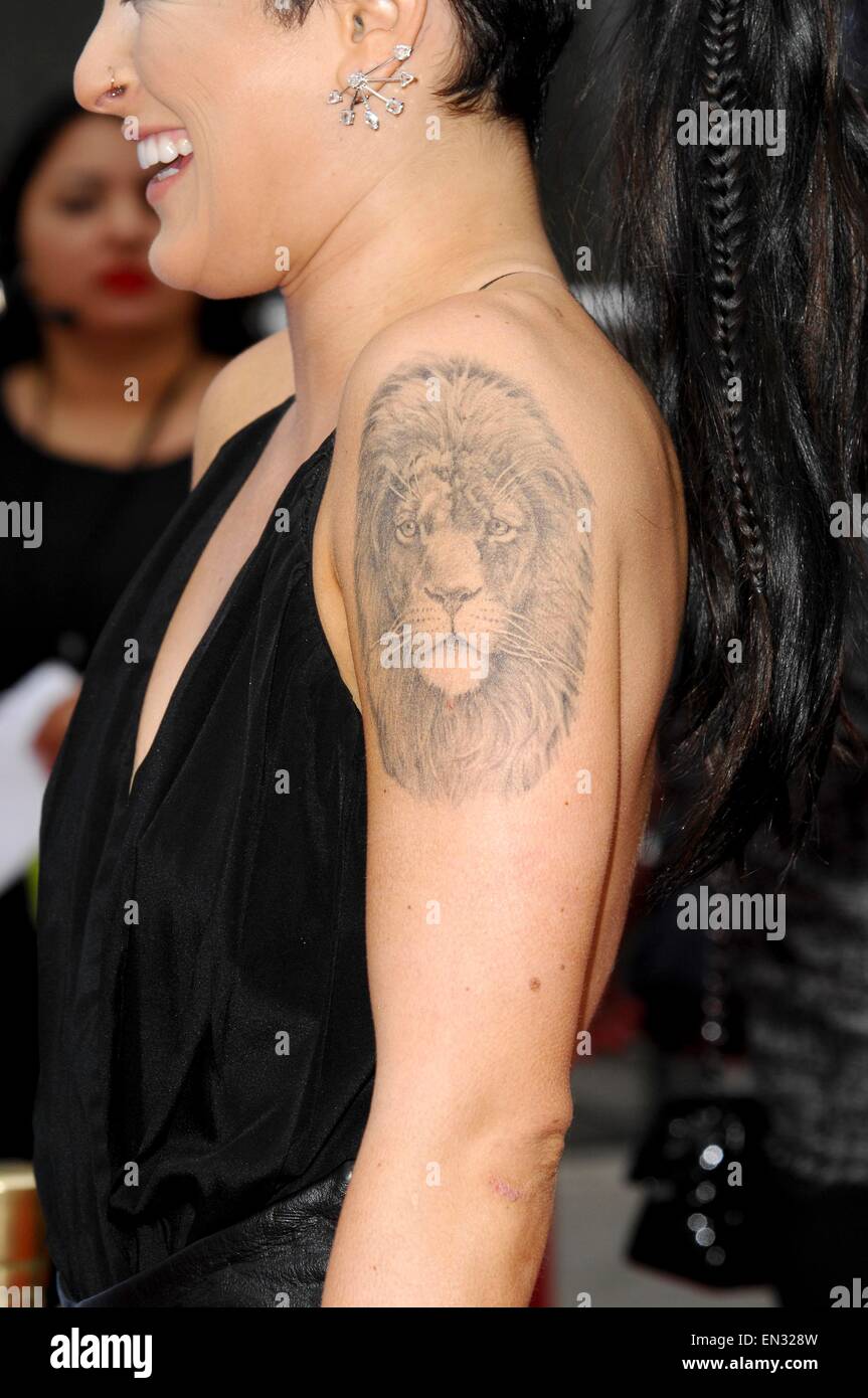 Rumer Willis Tattoo Radio Disney Music Awards 2015 25/04/2015 Los