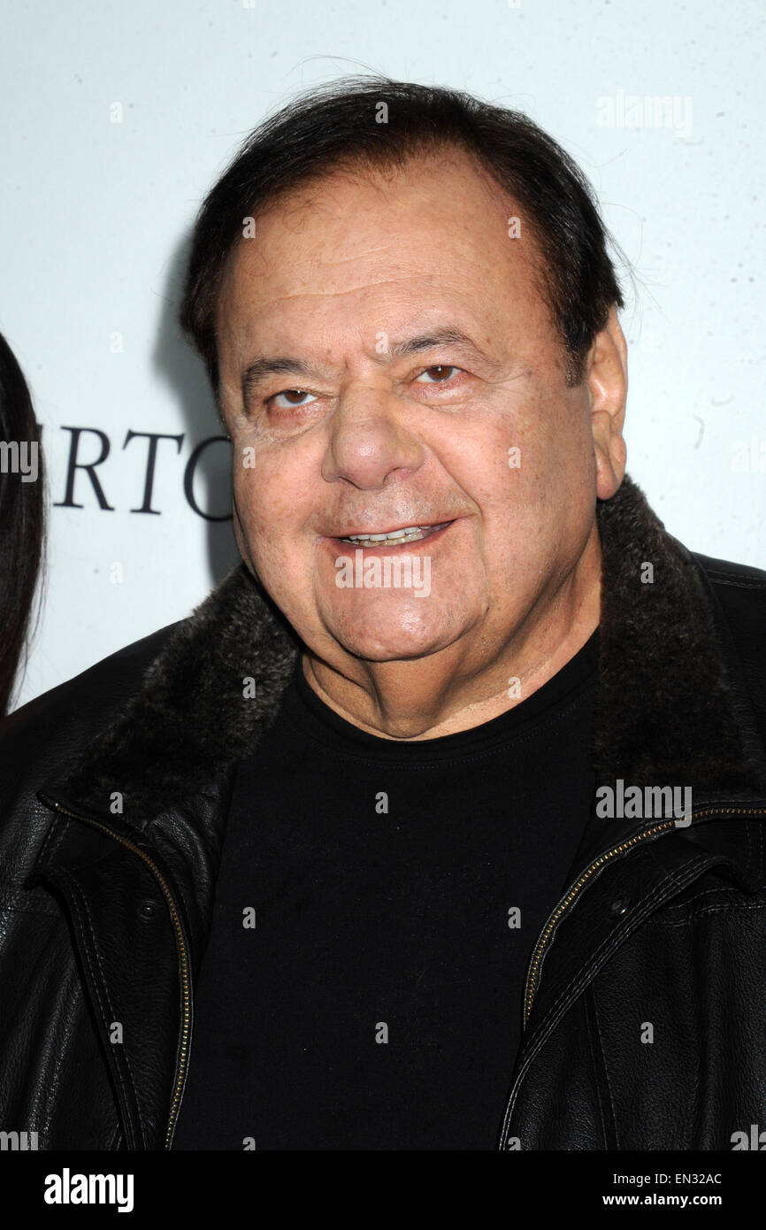 New York City. 25th Apr, 2015. Paul Sorvino attends the closing night screening of 'Goodfellas' during the 2015 Tribeca Film Festival at Beacon Theatre on April 25, 2015 in New York City./picture alliance © dpa/Alamy Live News Stock Photo
