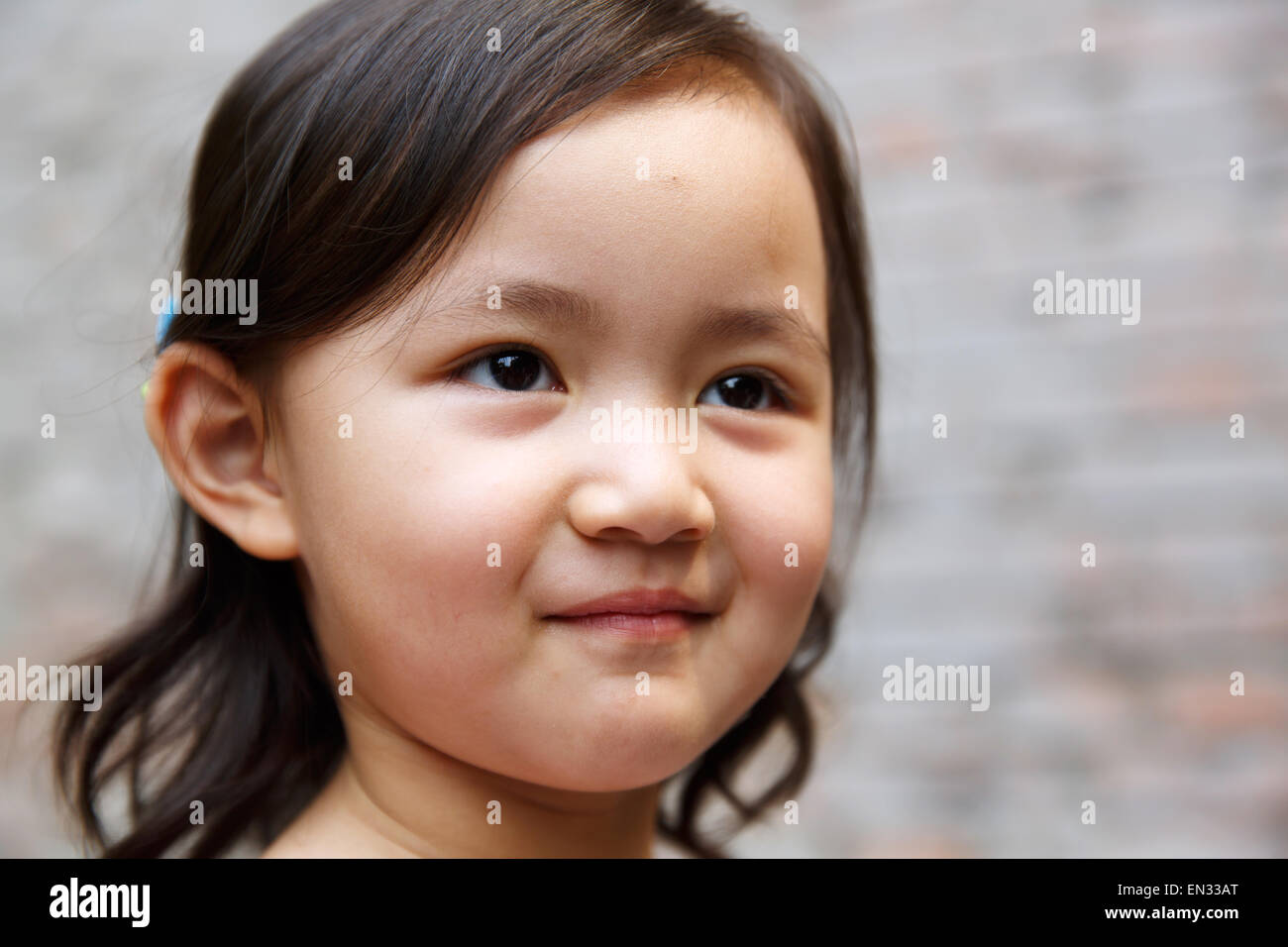 The portrait of a lovely little girl Stock Photo - Alamy