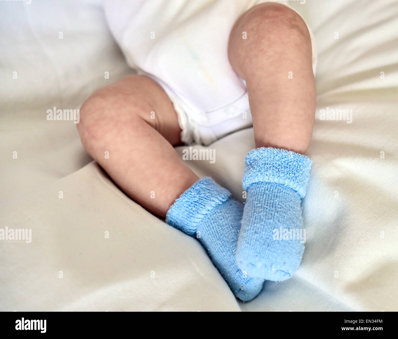 baby boy blue socks