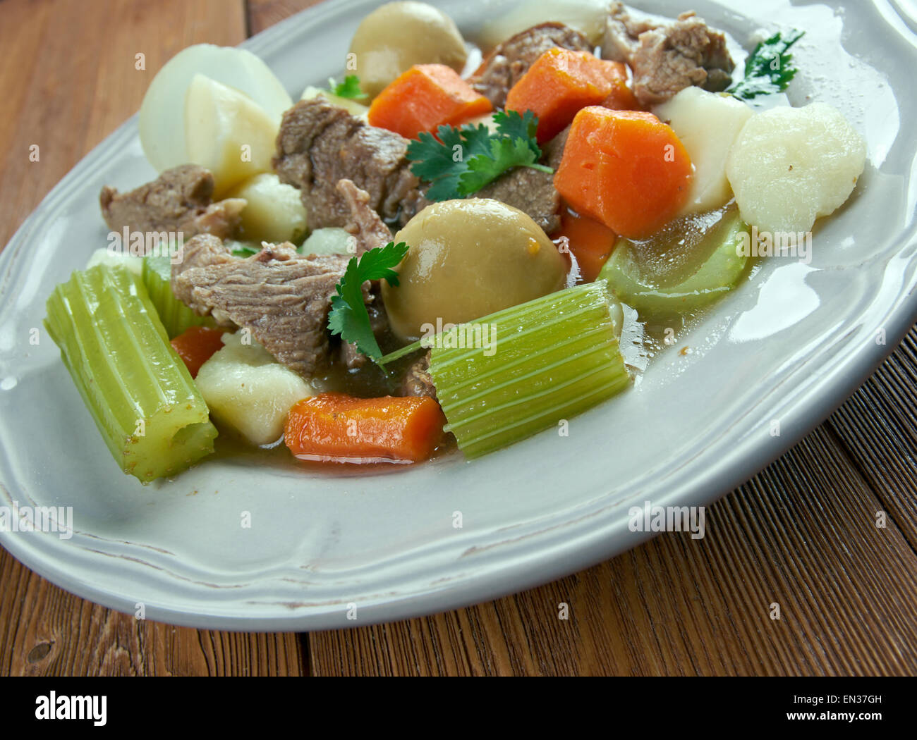 Skirts and kidneys Irish stew made from pork and pork kidneys Stock