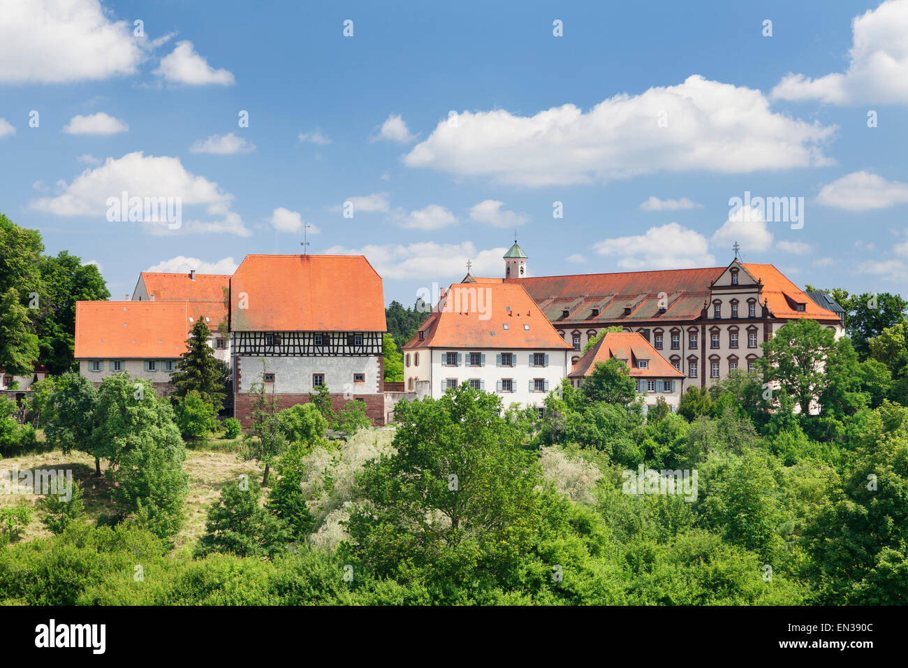 Kirchberg Convent, Sulz am Neckar, Black Forest, Baden-Württemberg, Germany Stock Photo