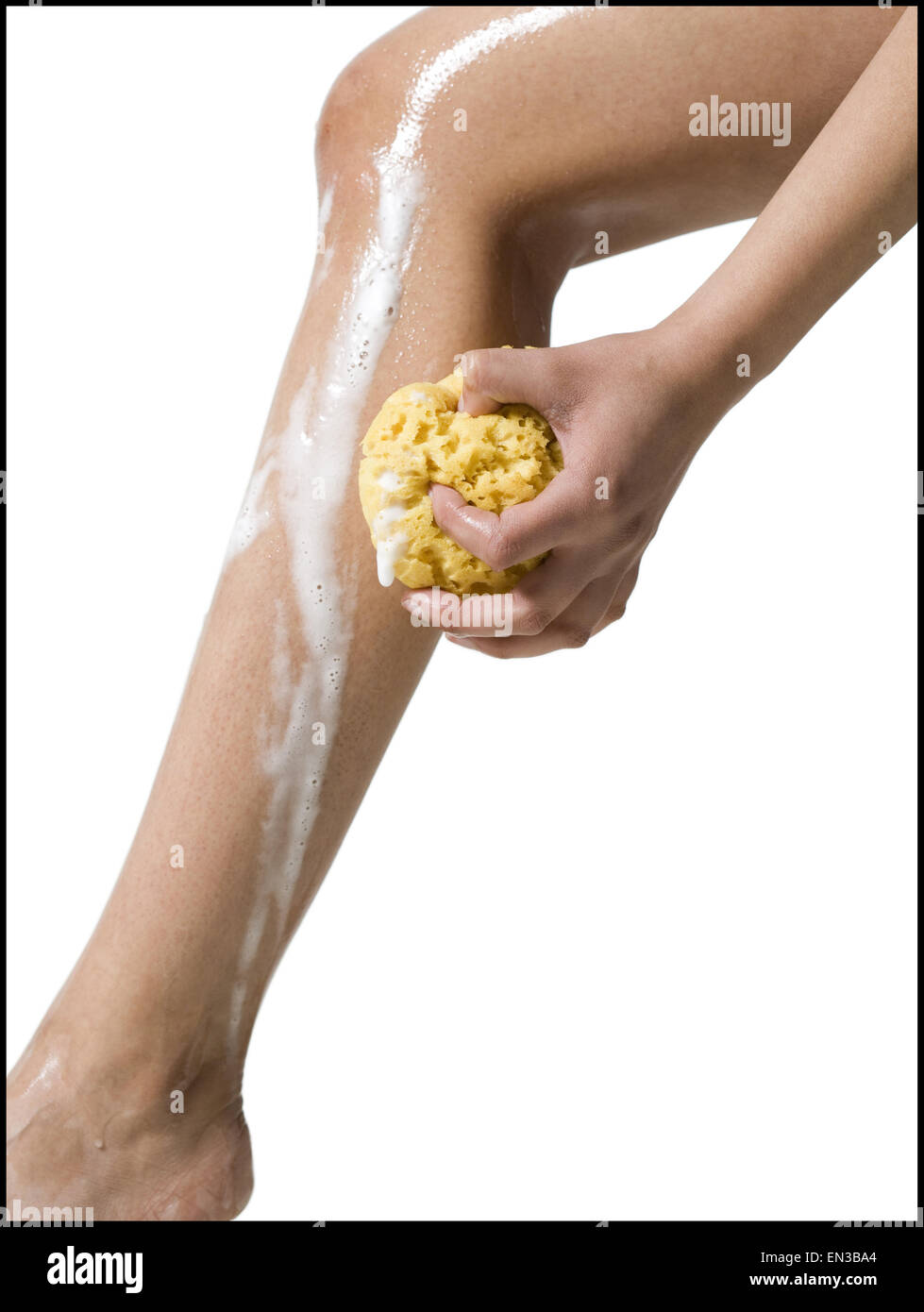 Washing Leg Stock Photos & Washing Leg Stock Images Alamy