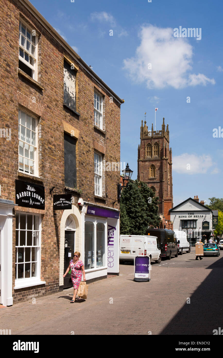 UK, England, Somerset, Taunton, St James’ Street Stock Photo