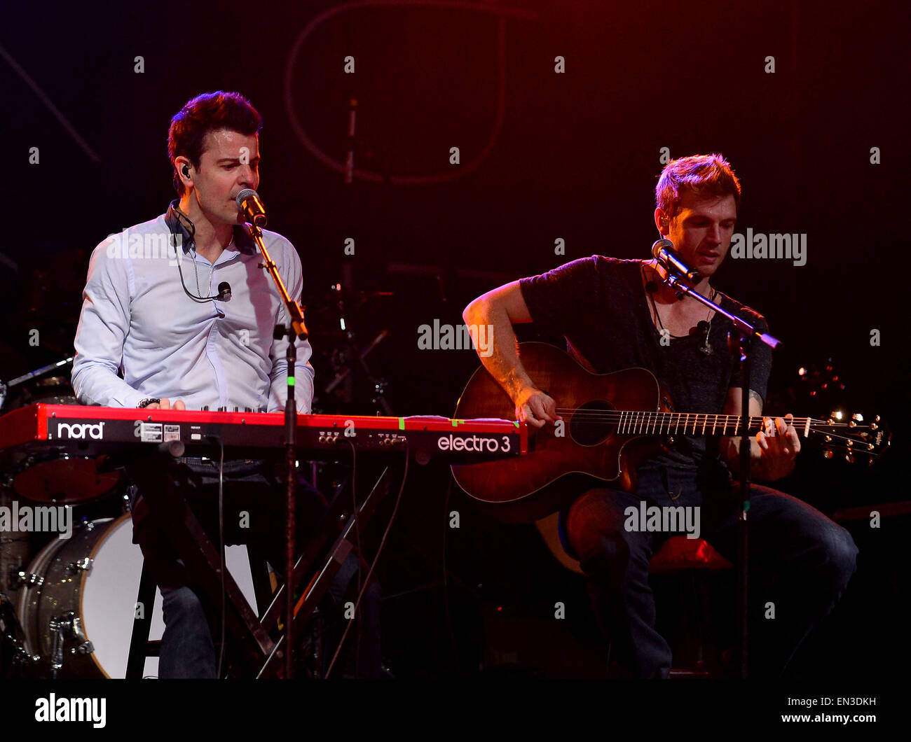 Jordan knight nick carter hi-res stock photography and images - Alamy