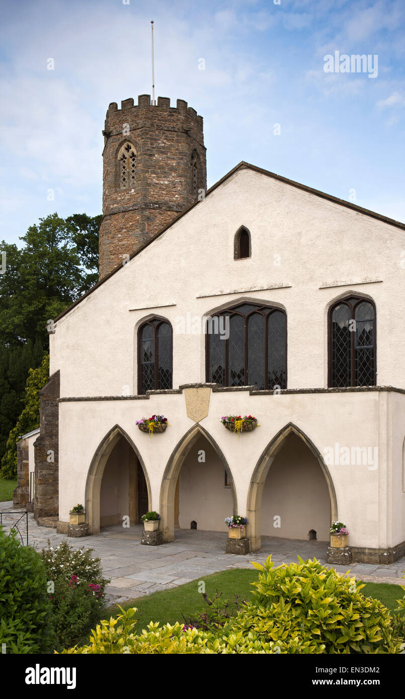 UK, England, Somerset, Taunton, Hull, church of St Peter and Paul, new entrance and
