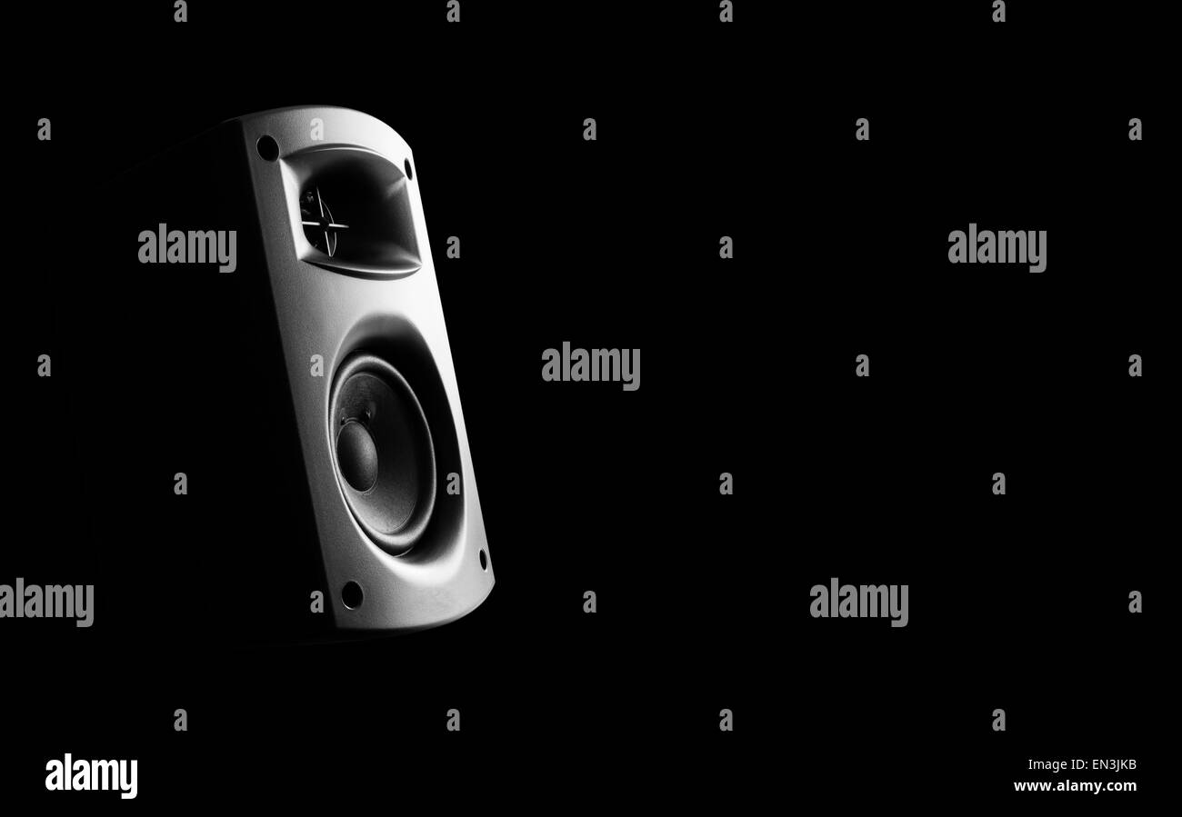 Two way audio speaker Stock Photo