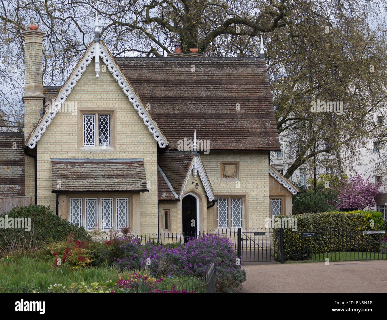 Beautiful House in Hyde Park, London Stock Photo Alamy